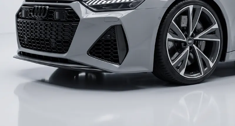 Chalk Grey coloured PPF on a car