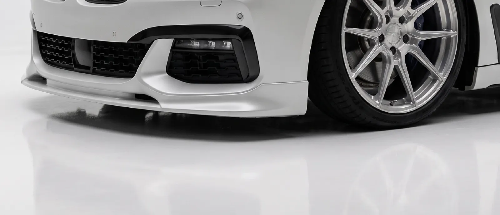Icelandic White VZN coloured PPF installed on a car