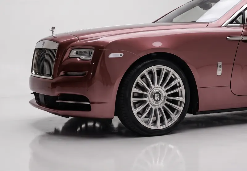 Morganite Pink coloured PPF on a car