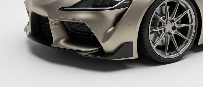 Palladium Grey coloured PPF on a car